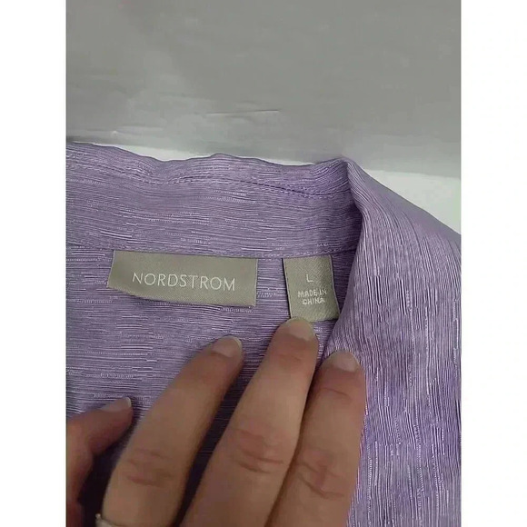 Nordstrom Silk Linen Shirt and Tank Women's Large New with Tags - Picture 4 of 9